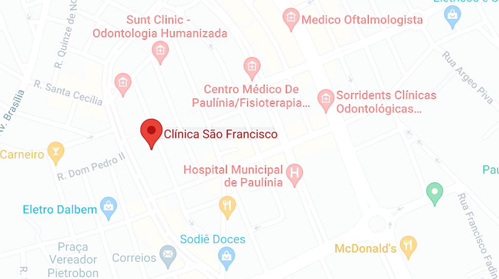 Clínica São Francisco - Psicóloga em Paulínia